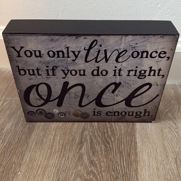 Inspirational Black and Gray Wall Art Decor - Picture 5 of 13